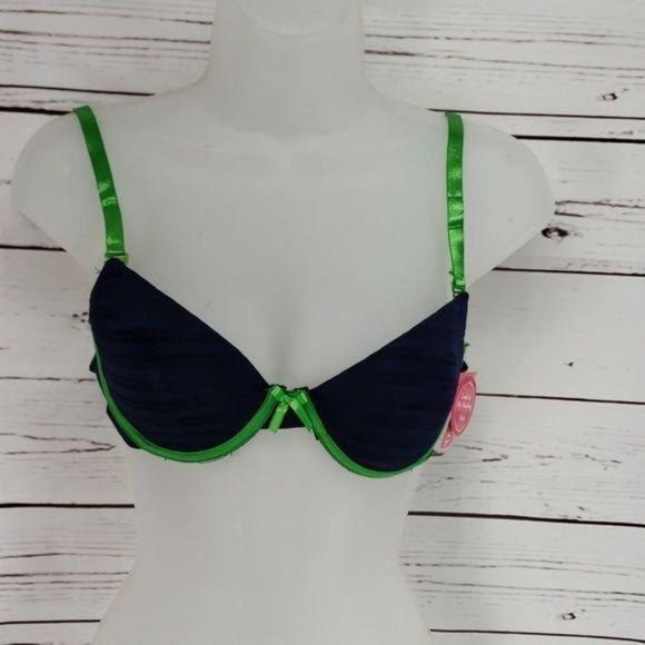 Mix & Co Women's New 2 Pack Pink Navy Blue Bra Sets 34C - Picture 6 of 9